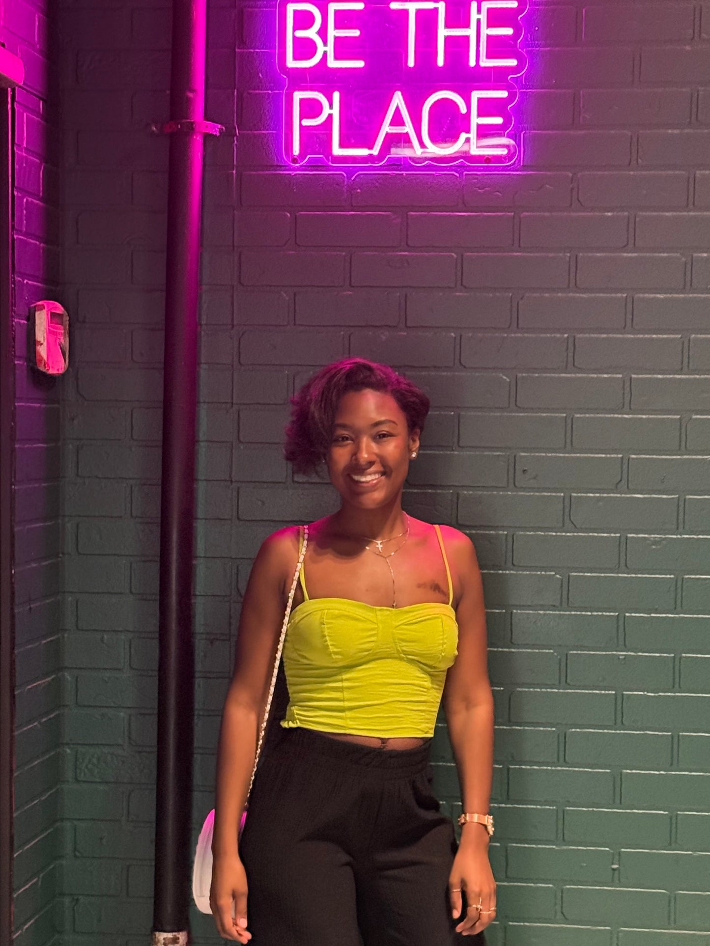 Lime Green Top