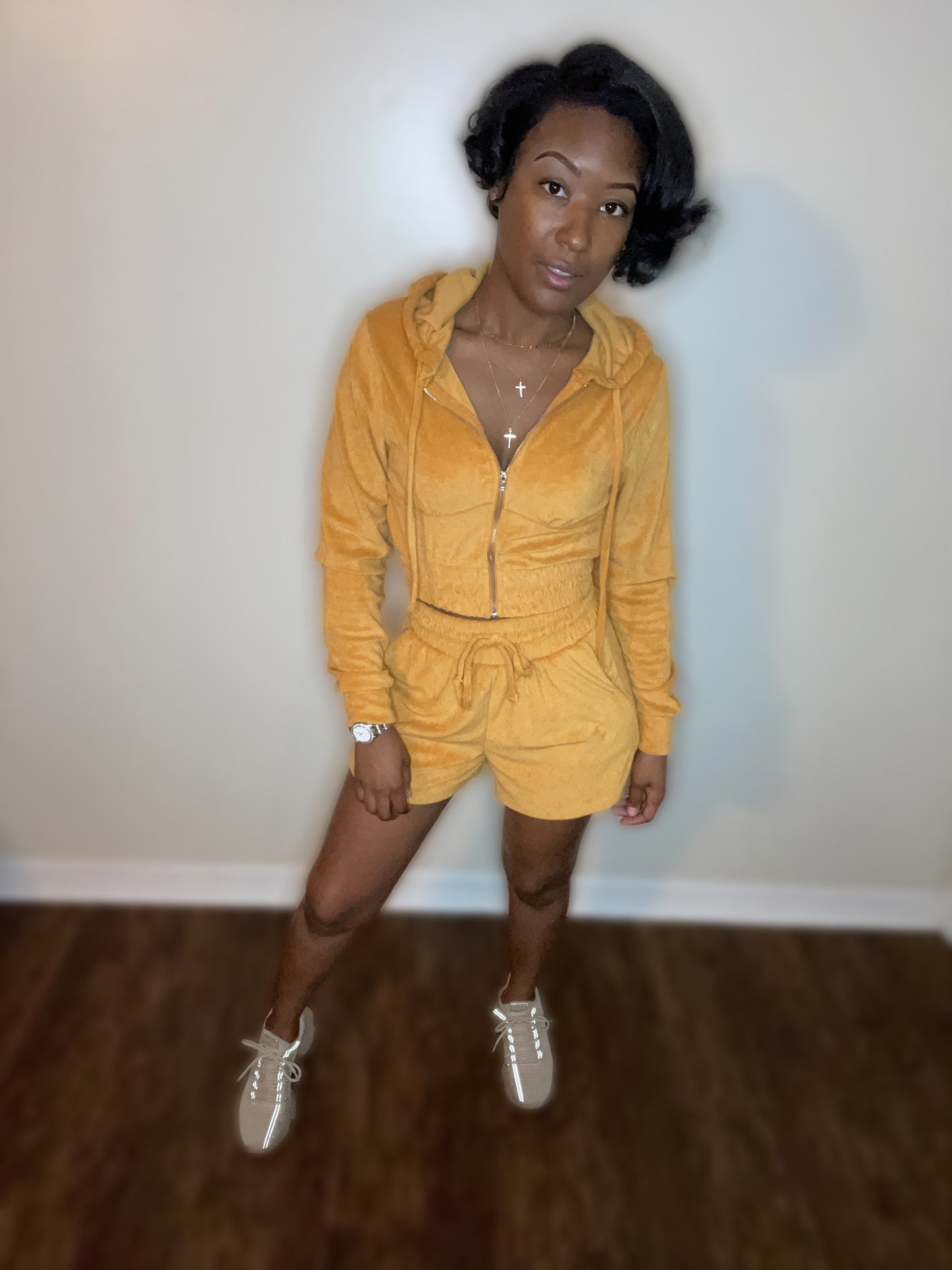 Need Some Lovin Short Set(Mustard)