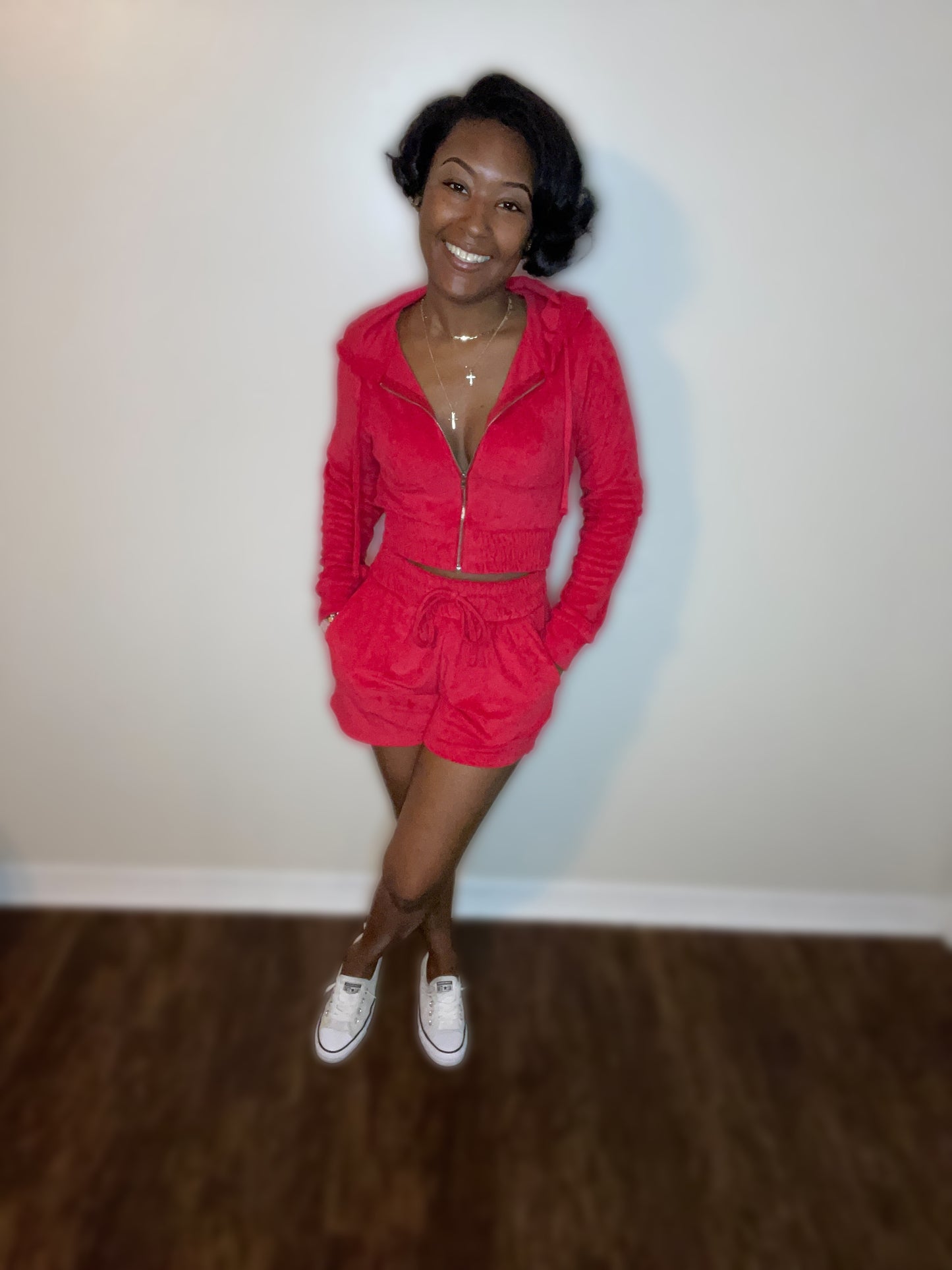 Need Some Lovin Short Set(Red)