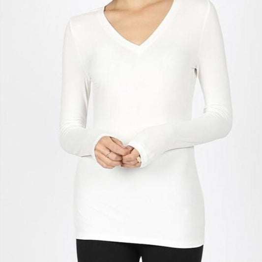Basic Long Sleeve(Ivory)