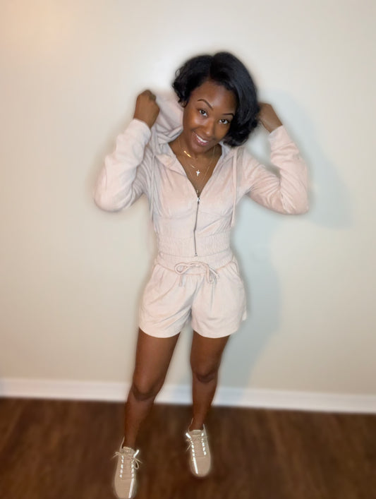 Need Some Lovin Short Set(Tan)